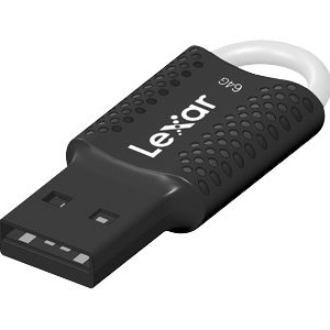 Lexar | USB zibatmiņa | JumpDrive V40 | 64 GB | USB 2.0 | Melna