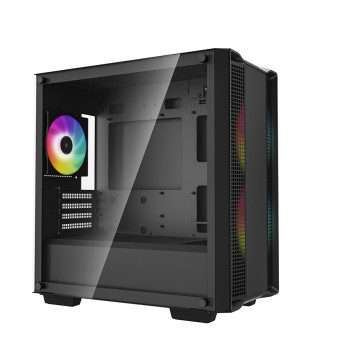 Deepcool | Micro-ATX Korpuss | CC360 | Melns | Mini-ITX / Micro-ATX | ATX PS2 (maks. garums: 160mm)