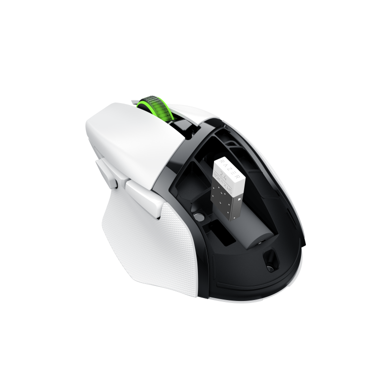 Razer spēļu pele | Basilisk V3 X HyperSpeed | Bezvadu | Bluetooth | Balta