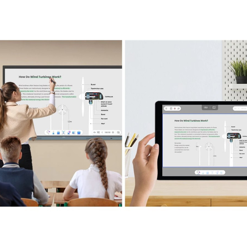 Benq Education Interactive | RE7504 | Precision IR | 75