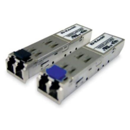 D-LINK DEM-312GT2, 1-portu mini-GBIC LX daudzmodeņu optiskais transīvers (līdz 2 km, atbalsta 3.3V barošanu) | D-Link | LC