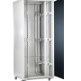 SOMI Networks | 42U, 19″ Freestanding Cabinet | 42U-80/100NACP | Max Load 800kg; Removable and Lockable Side Panels; Perforated Metal Doors; Unassembled | Depth: 100 cm | Gray