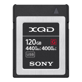 Sony | G sērija XQD atmiņas karte | 120 GB | XQD