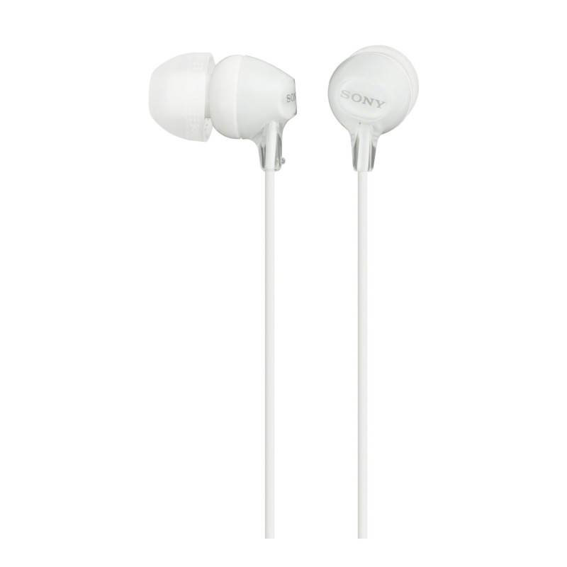 Sony | EX series | MDR-EX15LP | In-ear | White