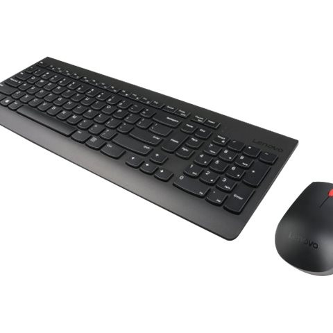 Lenovo | Bezvadu komplekts Tastatūra un Pele | 510 | Tastatūra un Pele komplekts | 2,4 GHz bezvadu caur Nano USB | Baterijas iekļautas | Angļu | Melna