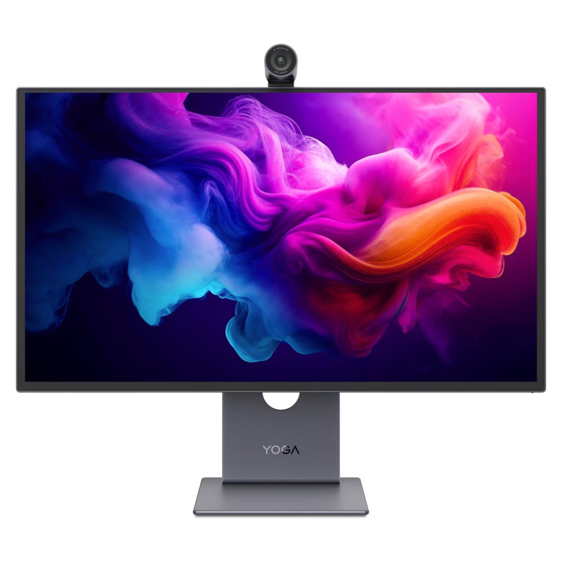 Lenovo Yoga Pro 27UD-10 | 27 " | QD-OLED | UHD | 16:9 | 120 Hz | 0.03 ms | 3840 x 2160 pixels | 250 cd/m² | HDMI ports quantity 1 | Black