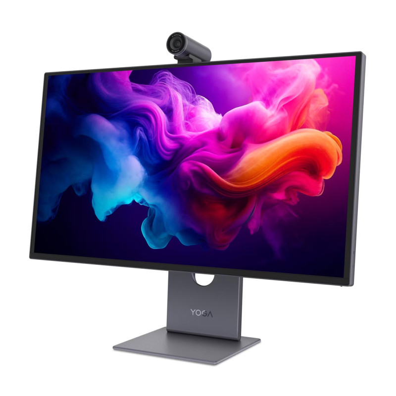 Lenovo Yoga Pro 27UD-10 | 27 " | QD-OLED | UHD | 16:9 | 120 Hz | 0.03 ms | 3840 x 2160 pixels | 250 cd/m² | HDMI ports quantity 1 | Black