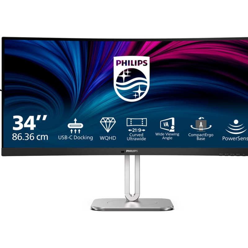 SALE OUT. Philips | 34B2U5600C/00 | 34 " | VA | 21:9 | 60 Hz | 4 ms | 3440 x 1440 pixels | 300 cd/m² | HDMI ports quantity 2