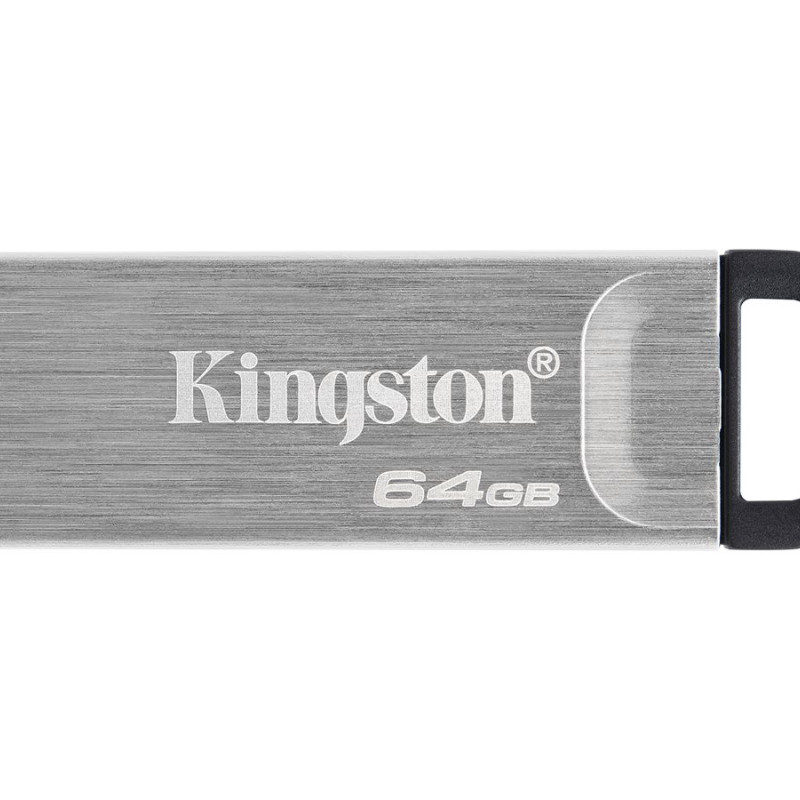 Kingston | USB Flash Drive | DataTraveler Kyson | 64 GB | USB 3.2 Gen 1 | Black/Grey