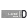 Kingston | USB zibatmiņa | DataTraveler Kyson | 64 GB | USB 3.2 Gen 1 | Melna/Pelēka