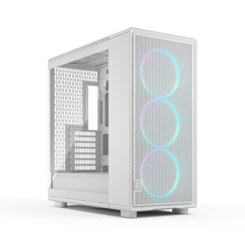 Fractal Design korpuss | Epoch XL | Balts TG RGB caurspīdīgs tonis | ATX