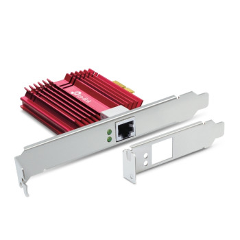 TP-LINK | TX401 | Gigabitu PCI Express tīkla adapteris | 10/100/1000 Mbit/s | 1× PCI Express 3.0 x4, 1× RJ45 Gigabit/Megabit ligzda
