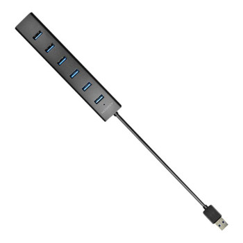 AXAGON USB3.0 uzlādes koncentrators | HUE-SA7BP