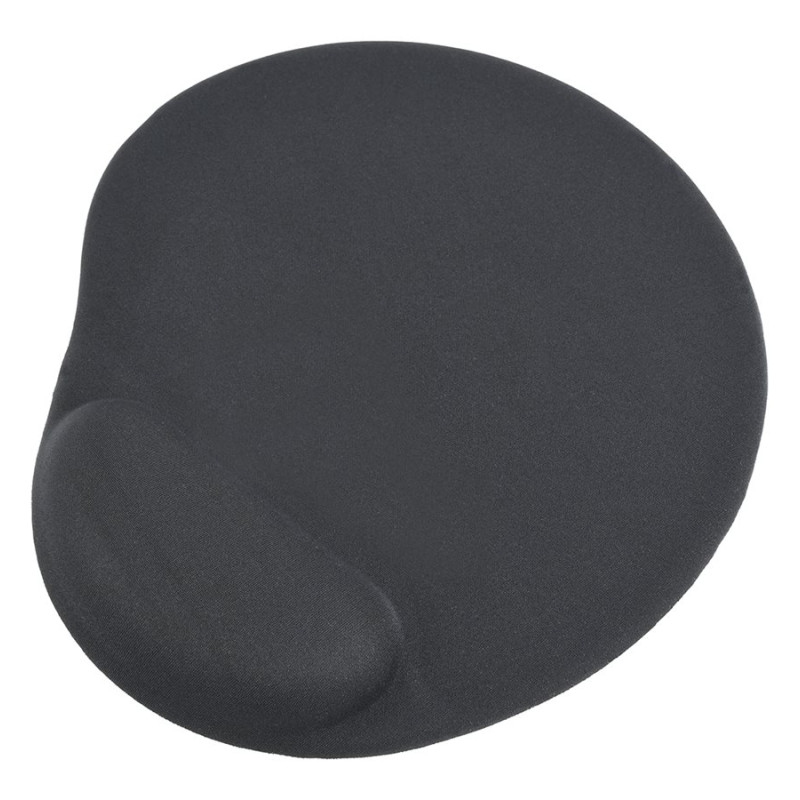 Gembird | Gel mouse pad with wrist support | Ergonomic mouse pad | 240 x 220 x 4 mm | Black