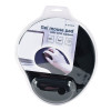 Gembird | Gel mouse pad with wrist support | Ergonomic mouse pad | 240 x 220 x 4 mm | Black