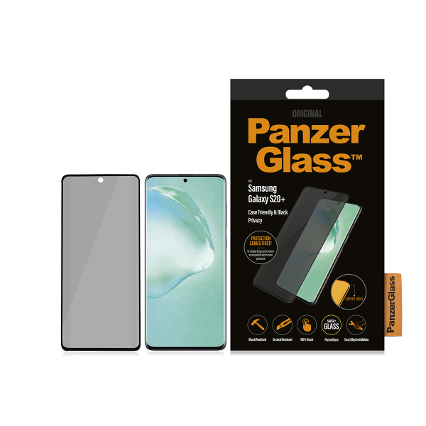 PanzerGlass Samsung Galaxy S20+ CF Black Privacy | PanzerGlass