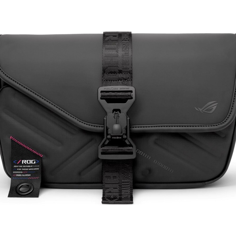 Asus | Slash Sling Bag 4.0 | Pleca soma | Ūdensizturīga | Melna