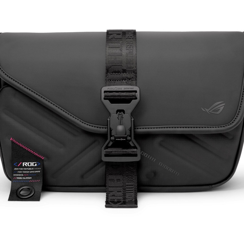 Asus | Slash Sling Bag 4.0 | Pleca soma | Ūdensizturīga | Melna