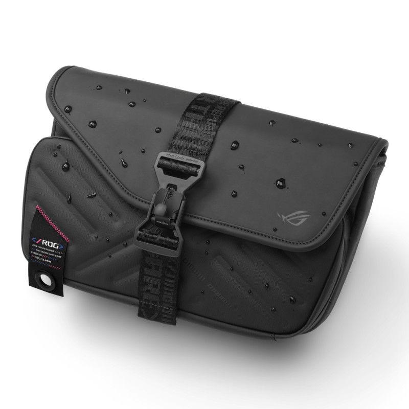 Asus | Slash Sling Bag 4.0 | Pleca soma | Ūdensizturīga | Melna