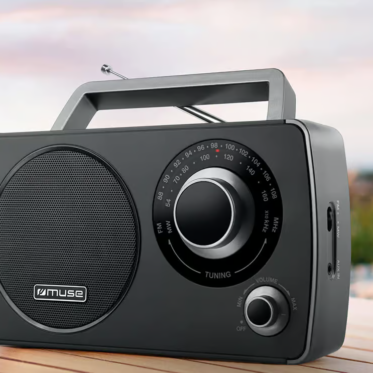 Muse | Portatīvs radio | M-075 R | AUX ieeja