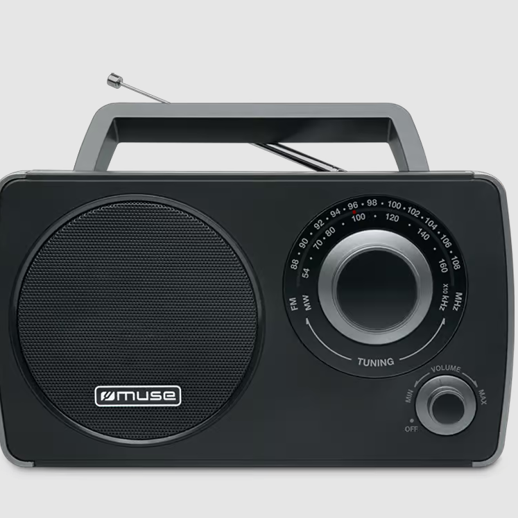 Muse | Portatīvs radio | M-075 R | AUX ieeja