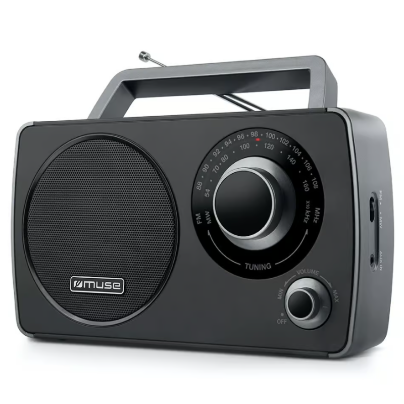 Muse | Portatīvs radio | M-075 R | AUX ieeja