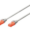 CAT 6 U-UTP | Komutācijas kabelis | PVC AWG 26/7 | Dzeltens | 2 m | Modularais RJ45 (8/8) spraudnis