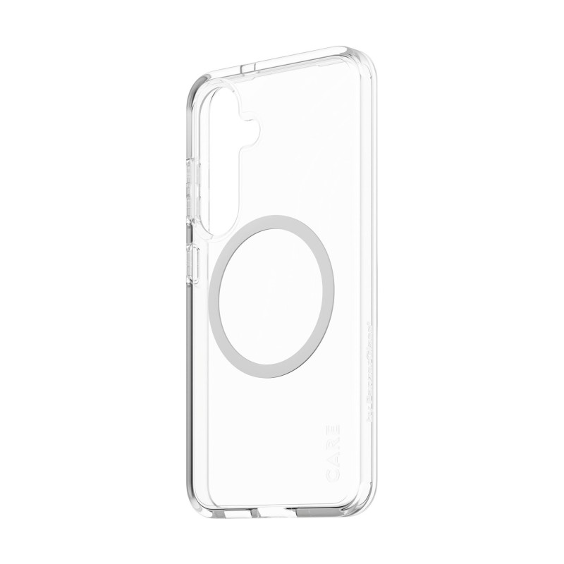 CARE Aizsardzība aizmugurei | Samsung | Galaxy S25 | Pārstrādāta plastmasa | Balta