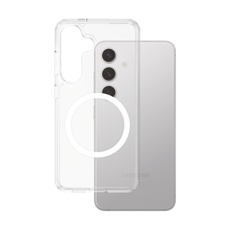 CARE Aizsardzība aizmugurei | Samsung | Galaxy S25 | Pārstrādāta plastmasa | Balta