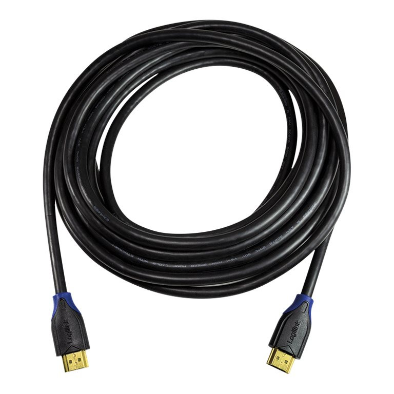 Logilink | HDMI kabelis High Speed ar Ethernet | CH0066 | HDMI Type A spraudnis | HDMI Type A spraudnis | HDMI uz HDMI | 10 m