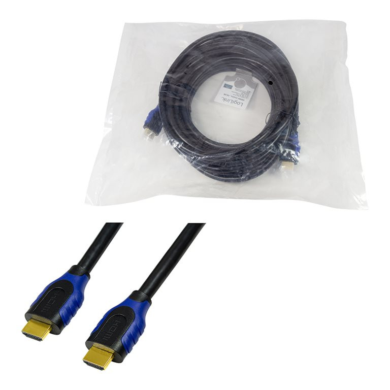 Logilink | HDMI kabelis High Speed ar Ethernet | CH0066 | HDMI Type A spraudnis | HDMI Type A spraudnis | HDMI uz HDMI | 10 m