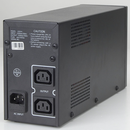 EnerGenie | UPS UPS-PC-652A ar AVR | 650 VA | 220 V | 220 V