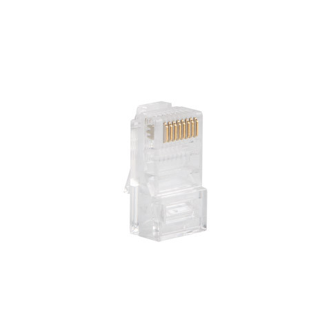 Lanberg Plug RJ45 CAT.5E UTP spraudnis 8P8C, 100 gab. | PLU-5000 | Caurspīdīgs