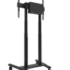 Neomounts Floor stand | FL55-875BL1 TV trolley | Adjustable Height | 55-100 " | Maximum weight (capacity) 110 kg | Black