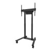 Neomounts Floor stand | FL55-875BL1 TV trolley | Adjustable Height | 55-100 " | Maximum weight (capacity) 110 kg | Black