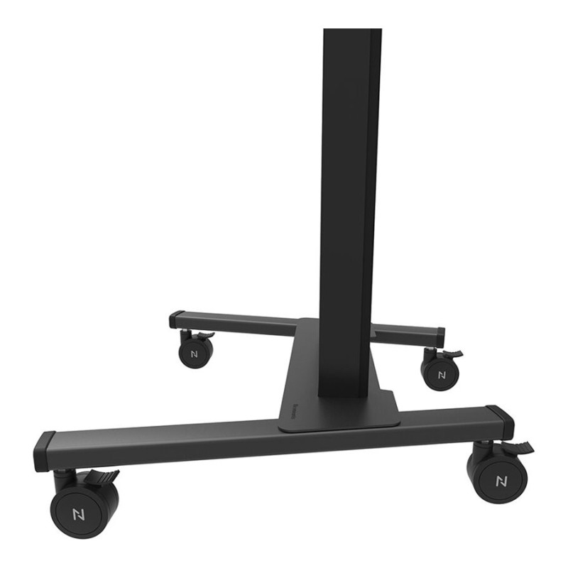 Neomounts Floor stand | FL55-875BL1 TV trolley | Adjustable Height | 55-100 " | Maximum weight (capacity) 110 kg | Black
