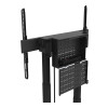 Neomounts Floor stand | FL55-875BL1 TV trolley | Adjustable Height | 55-100 " | Maximum weight (capacity) 110 kg | Black