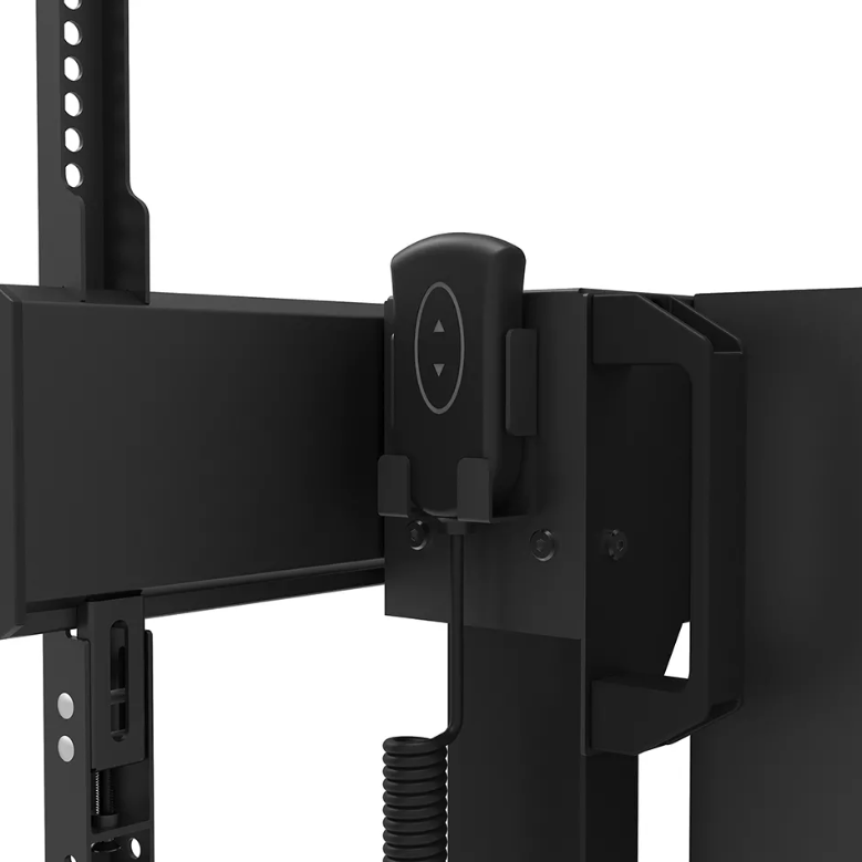 Neomounts Floor stand | FL55-875BL1 TV trolley | Adjustable Height | 55-100 " | Maximum weight (capacity) 110 kg | Black