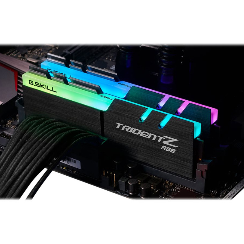 G.Skill | TridentZ RGB | 32 (2x16GB) GB | DDR4 | 4000 MHz | PC/server | Reģistrēta Nē | ECC Nē