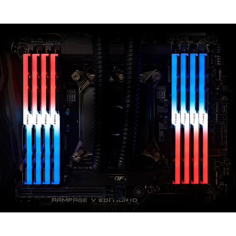 G.Skill | TridentZ RGB | 32 (2x16GB) GB | DDR4 | 4000 MHz | PC/server | Reģistrēta Nē | ECC Nē