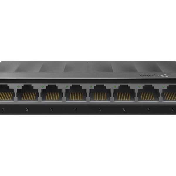 TP-LINK | Desktop Switch | LS1008G | Unmanaged | Desktop | Power supply type External