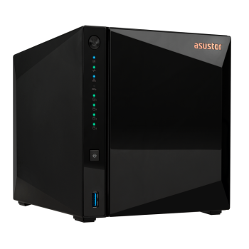 Asus Drivestor 4 Pro Gen2 | AS3304T V2 | Realtek | RTD1619B | Procesora frekvence 1,7 GHz | 2 GB | DDR4 | Melns