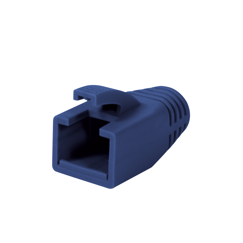 Logilink | RJ45 spraudņa atslogošanas uzgalis, 8,0 mm (50 gab.) | MP0035B | Zils