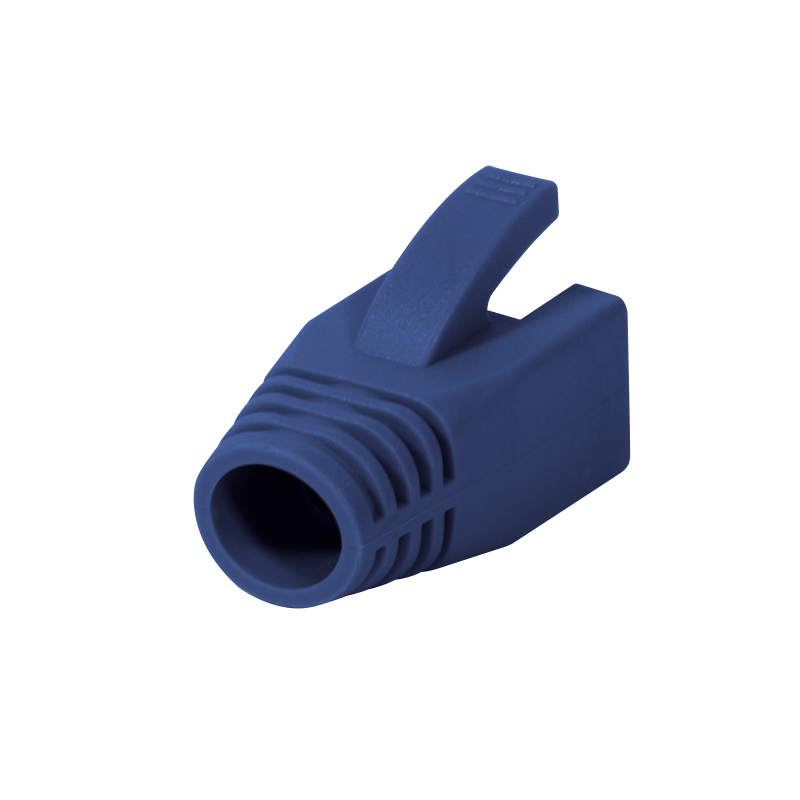 Logilink | RJ45 spraudņa atslogošanas uzgalis, 8,0 mm (50 gab.) | MP0035B | Zils