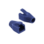Logilink | RJ45 spraudņa atslogošanas uzgalis, 8,0 mm (50 gab.) | MP0035B | Zils