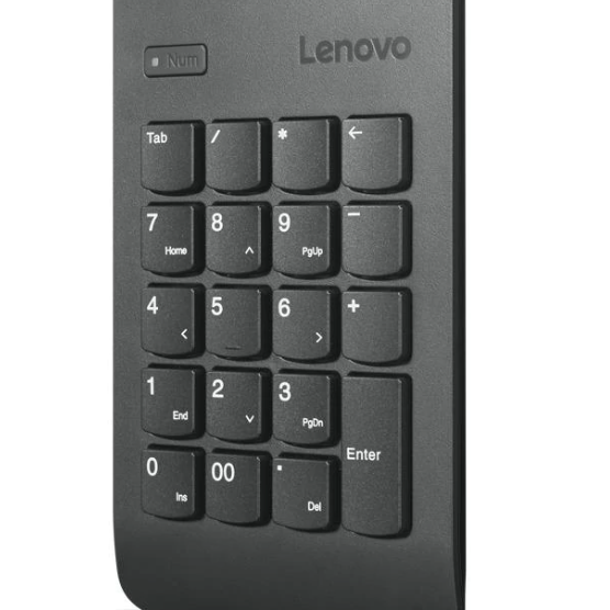 Lenovo | Essential | USB Numeric Keypad Gen II | Numeric Keypad | Wired | Black