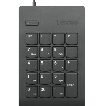 Lenovo | Essential | USB skaitļplaukts Gen II | Skaitļplaukts | Vadu | Melns