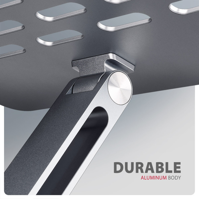AXAGON Desk Mount | HMC-STND USB-C 5Gbps statīvs un hubs 7in1 | Regulējama augstuma, slīpuma | 10-16