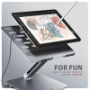 AXAGON Desk Mount | HMC-STND USB-C 5Gbps statīvs un hubs 7in1 | Regulējama augstuma, slīpuma | 10-16