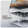 AXAGON Desk Mount | HMC-STND USB-C 5Gbps statīvs un hubs 7in1 | Regulējama augstuma, slīpuma | 10-16